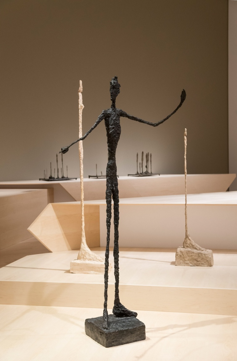 Fondation Giacometti -  homme qui pointe