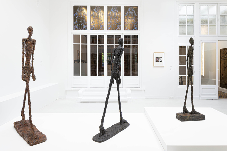 Fondation Giacometti -  Vue de l'exposition "L'Homme qui marche", Institut Giacometti, Paris, 2020 