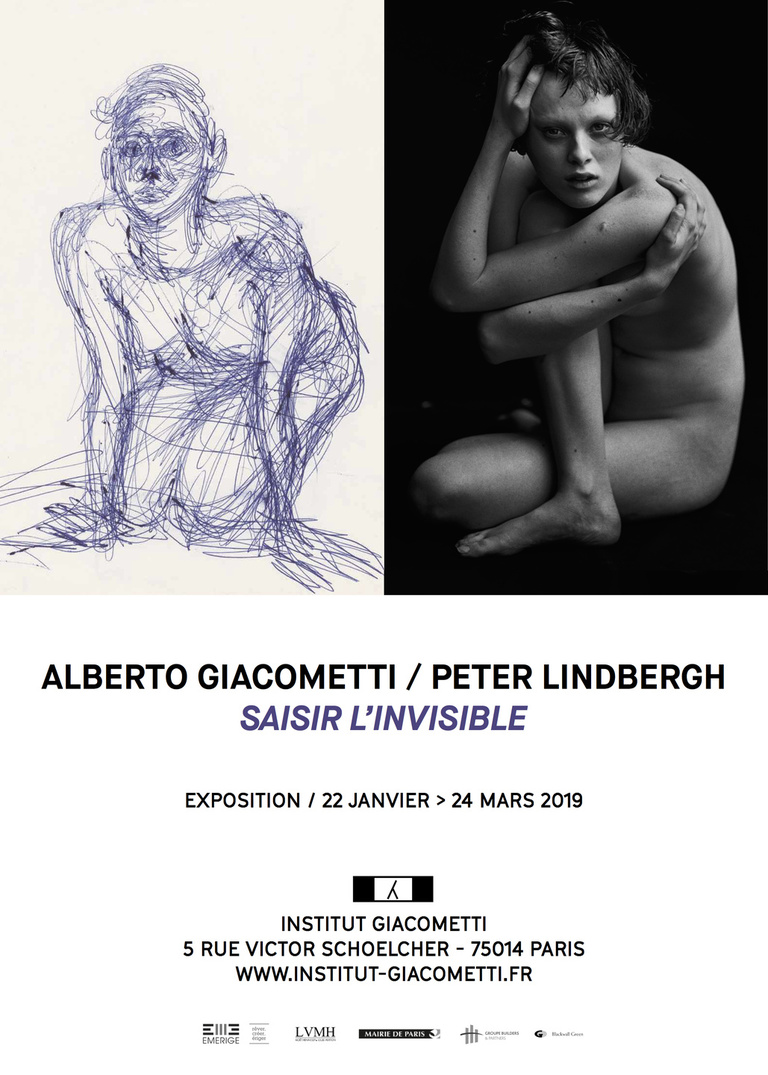 Fondation Giacometti -  ALBERTO GIACOMETTI - PETER LINDBERGH. SAISIR L'INVISIBLE