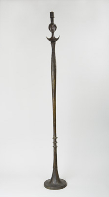 Fondation Giacometti -  Lampadaire modèle « figure »