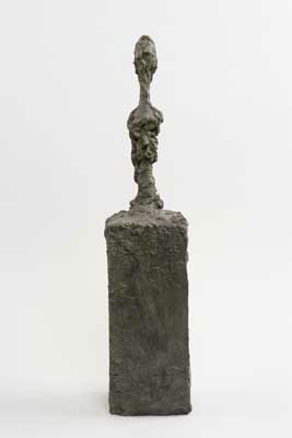 Fondation Giacometti -  [Buste d'homme sur socle]