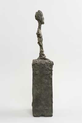 Fondation Giacometti -  [Buste d'homme sur socle]