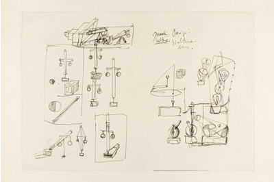 Fondation Giacometti -  [Études pour des sculptures]