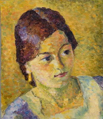 Fondation Giacometti -  [Portrait d'Ottilia]