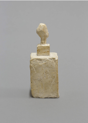 Fondation Giacometti -  [Tête sur double socle]