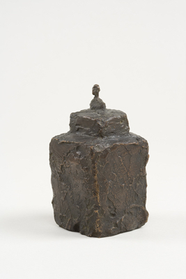 Fondation Giacometti -  [Petit buste sur double socle]