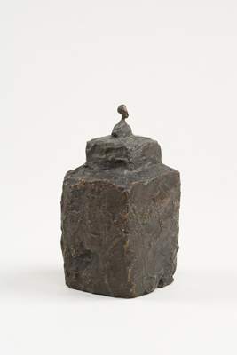 Fondation Giacometti -  [Petit buste sur double socle]