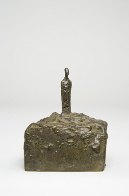 Fondation Giacometti -  [Petit homme sur socle]