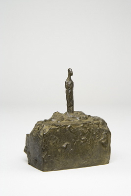 Fondation Giacometti -  [Petit homme sur socle]