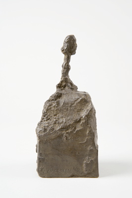 Fondation Giacometti -  [Petite tête de Marie-Laure de Noailles sur socle]