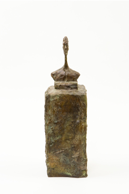 Fondation Giacometti -  [Buste d'homme sur socle]