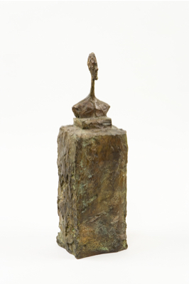 Fondation Giacometti -  [Buste d'homme sur socle]