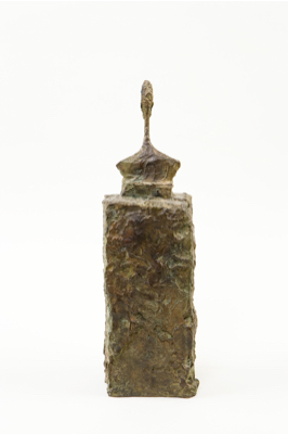 Fondation Giacometti -  [Buste d'homme sur socle]