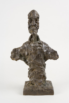 Fondation Giacometti -  [Buste d'homme, dit Chiavenna II]