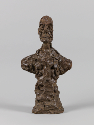 Fondation Giacometti -  Buste d'homme [dit New York I]