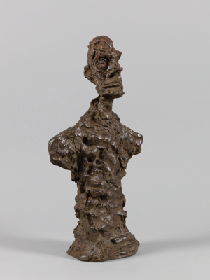 Fondation Giacometti -  Buste d'homme [dit New York I]