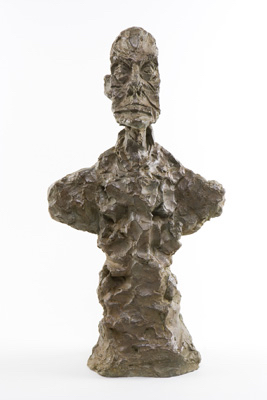 Fondation Giacometti -  Buste d'homme [dit New York I]