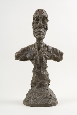 Fondation Giacometti -  Buste d'homme [dit New York II]