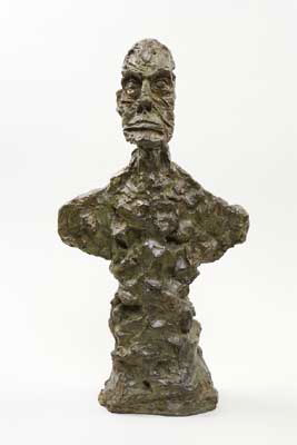 Fondation Giacometti -  Buste d'homme [dit New York I]