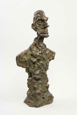 Fondation Giacometti -  Buste d'homme [dit New York I]