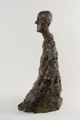 Fondation Giacometti -  [Buste d'homme (Lotar II)]