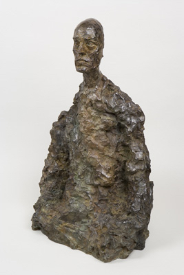 Fondation Giacometti -  [Buste d'homme (Lotar II)]