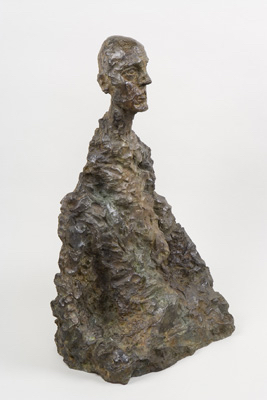 Fondation Giacometti -  [Buste d'homme (Lotar II)]