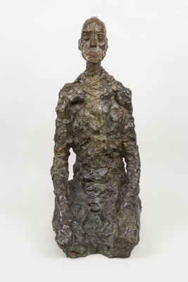 Fondation Giacometti -  [Buste d'homme assis (Lotar III)]