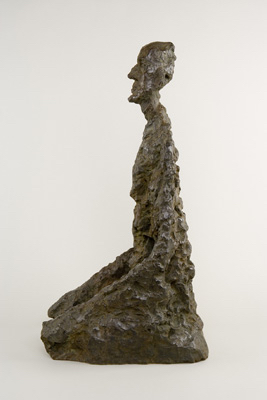 Fondation Giacometti -  [Buste d'homme assis (Lotar III)]