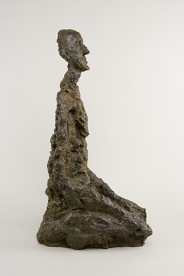 Fondation Giacometti -  [Buste d'homme assis (Lotar III)]