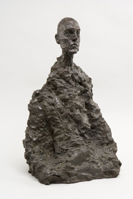 Fondation Giacometti -  [Buste d'homme (Lotar II)]