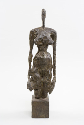 Fondation Giacometti -  [Nu debout sur socle cubique]