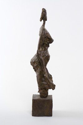 Fondation Giacometti -  [Nu debout sur socle cubique]