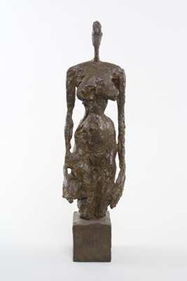 Fondation Giacometti -  [Nu debout sur socle cubique]