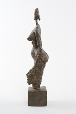 Fondation Giacometti -  [Nu debout sur socle cubique]