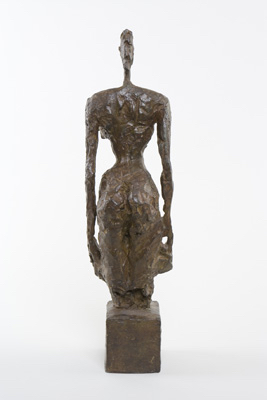 Fondation Giacometti -  [Nu debout sur socle cubique]