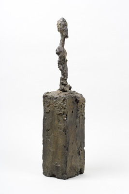 Fondation Giacometti -  [Buste d'homme sur socle]