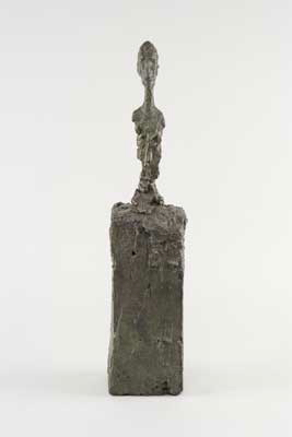 Fondation Giacometti -  [Buste d'homme sur socle]