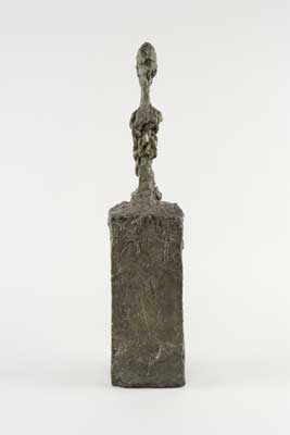 Fondation Giacometti -  [Buste d'homme sur socle]