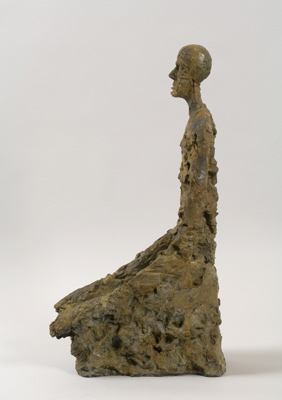 Fondation Giacometti -  Homme à mi-corps