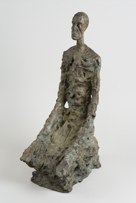 Fondation Giacometti -  Homme à mi-corps