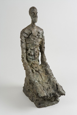 Fondation Giacometti -  Homme à mi-corps