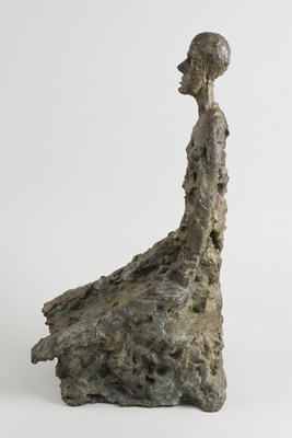 Fondation Giacometti -  Homme à mi-corps