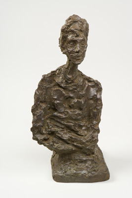 Fondation Giacometti -  [Buste de femme aux bras croisés (Francine Torrent)]