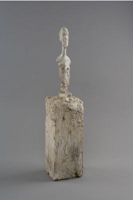 Fondation Giacometti -  [Buste d'homme sur socle]