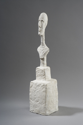 Fondation Giacometti -  [Buste d'homme sur double socle]