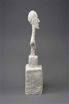 Fondation Giacometti -  [Buste d'homme sur double socle]