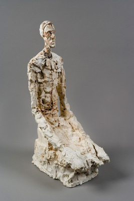 Fondation Giacometti -  Homme à mi-corps