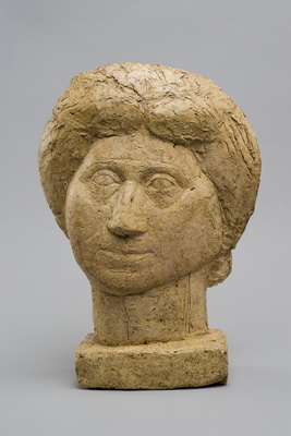 Fondation Giacometti -  Tête de la mère [plate]