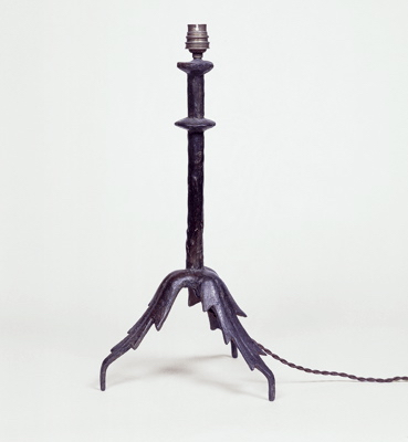 Fondation Giacometti -  Lampe modèle « trépied à feuilles », deuxième version